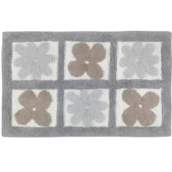 CARRARA Tappeto bagno in cotone 1500 gr Marrakech grigio