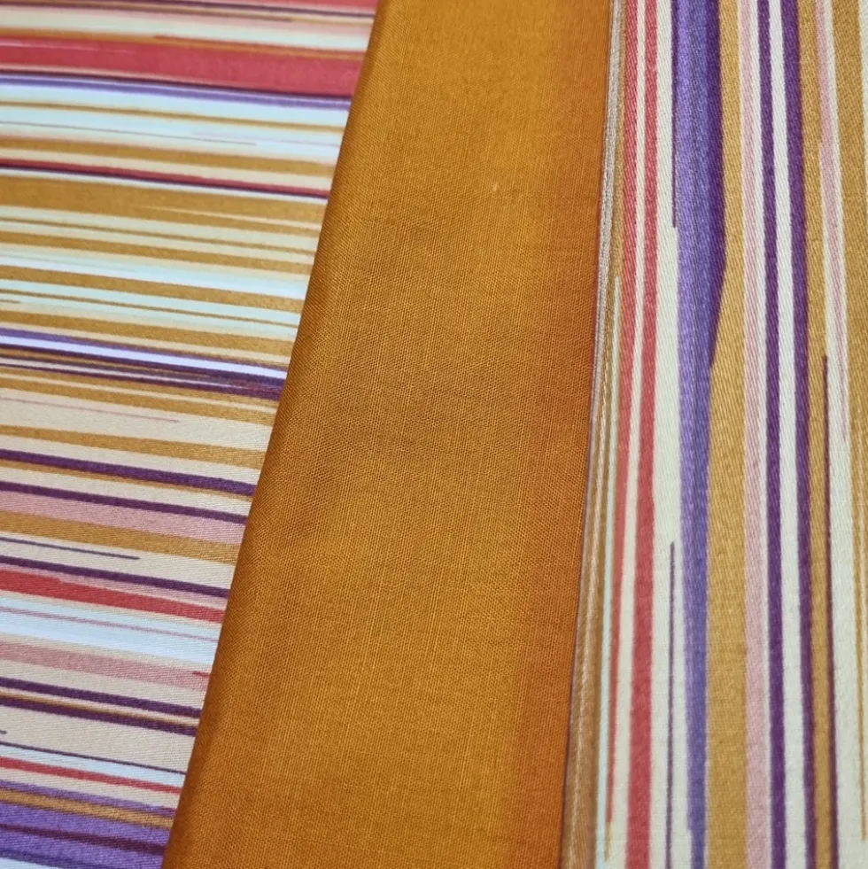 Completo Copripiumino Matrimoniale Raso MISSONI HOME Leopoldo 159 RIGHE