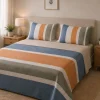 Completo Lenzuola 100% cotone piazza e mezza Bassetti Evolution O1