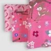 Completo Lenzuola in cotone Singolo Cerbiatto rosa per bambine