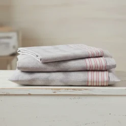 Completo lenzuola in flanella singole invernale CHAMONIX tricot grigio