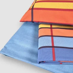 Completo lenzuola in puro cotone GABEL William geometrico oriente