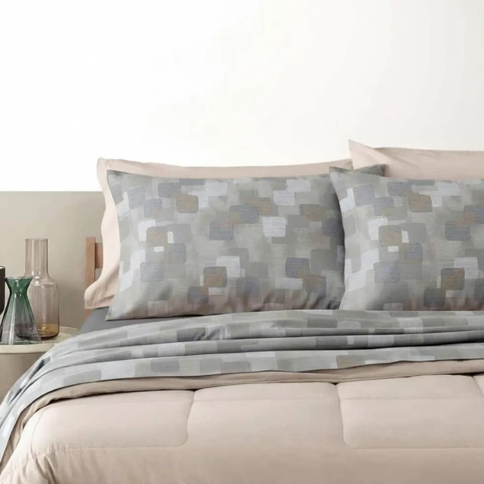 Completo Lenzuola matrimoniale in cotone Bassetti Gaming G1