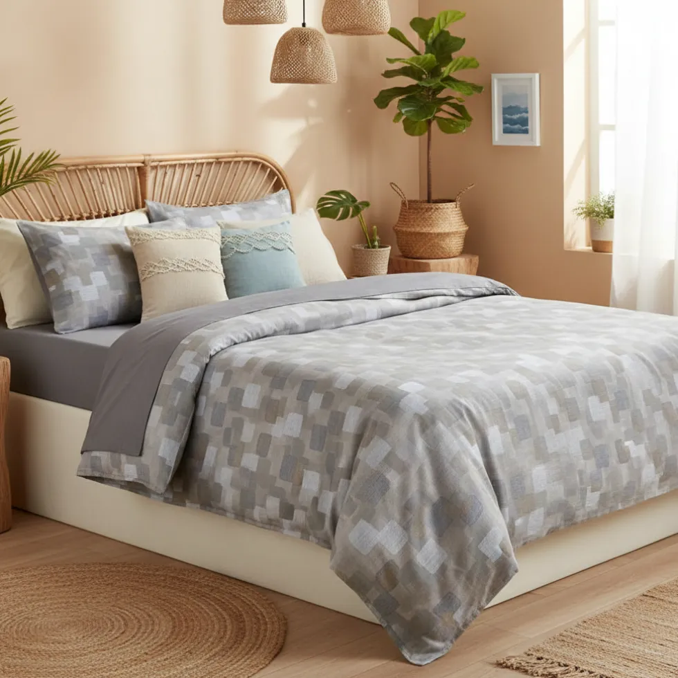 Completo Lenzuola matrimoniale in cotone Bassetti Gaming G1