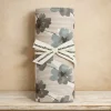 Completo Letto Alicante Floreale Azzurro matrimoniale | 100% Cotone