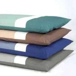 Completo letto matrimoniale Azzurro e Blu Puro cotone