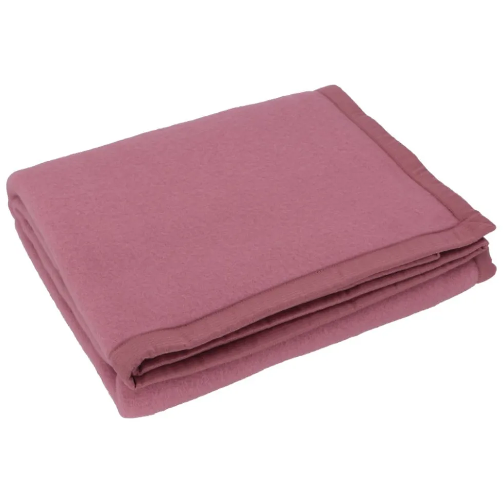 Coperta di LANA singola 160x210 SOMMA DAISY Rosa