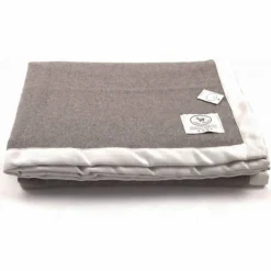 Coperta invernale Lana e Cashmere FRIDA Greige Matrimoniale 250x220 cm