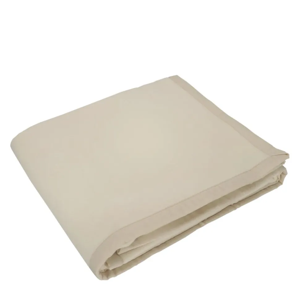 Coperta LANA Vergine Matrimoniale SOMMA ORIGAMI Panna