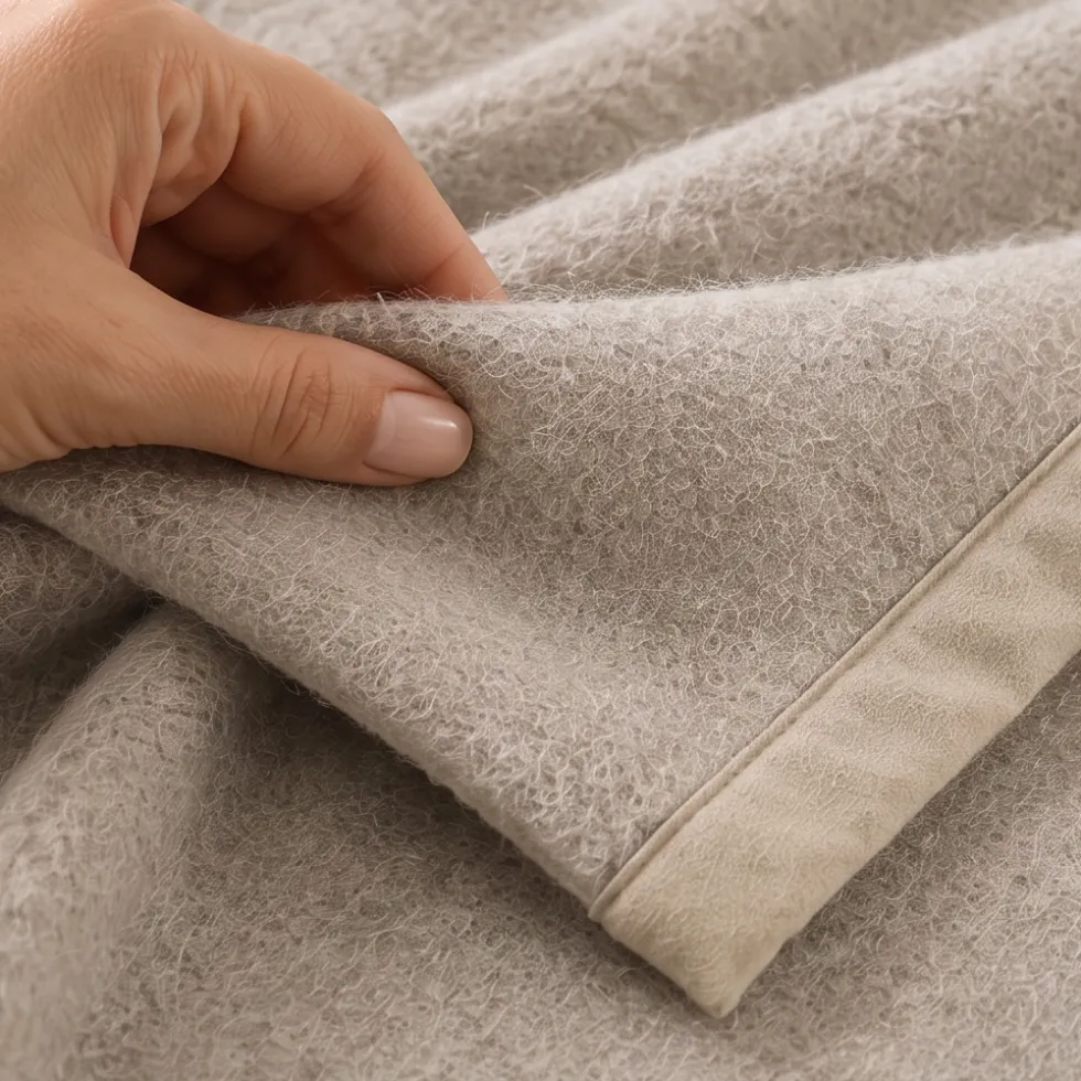 Coperta Matrimoniale Marzotto Home Beige Marta Invernale