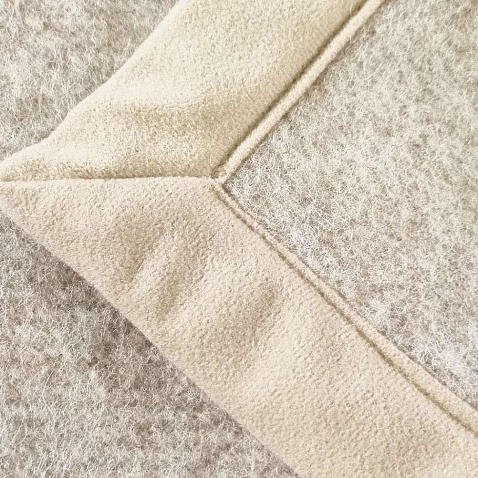 Coperta Matrimoniale Marzotto Home Beige Marta Invernale