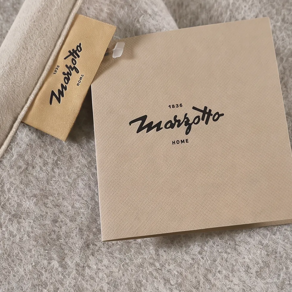 Coperta Matrimoniale Marzotto Home Beige Marta Invernale