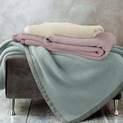 Coperte di Lana Merinos Matrimoniale SOMMA ORIGAMI Muschio
