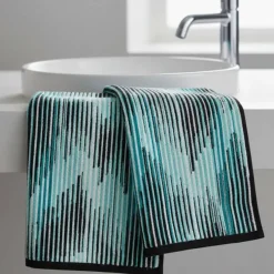 Coppia di asciugamani ospite Missoni Home 40x70 ARPEGGIO 701 melange