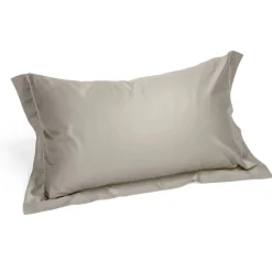 Coppia di federe RASO di cotone con 3 volani 50x80 RARUS