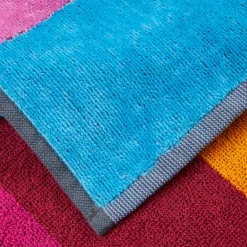 Coppia di spugne asciugamano viso+ospite Carrara Jamaica turchese