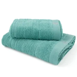Coppia di spugne set 1+1 BLUMARINE turchese Samira con cristalli