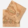 Coppia di tovaglioli in cotone Prima Classe 48x48 cm ocra