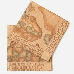 Coppia di tovaglioli in cotone Prima Classe 48x48 cm ocra