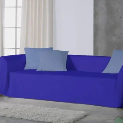 Copridivano copritutto RARUS telo Panama 260x300 cm - Bluette