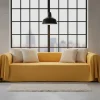Copridivano copritutto RARUS telo Panama 260x300 cm - senape