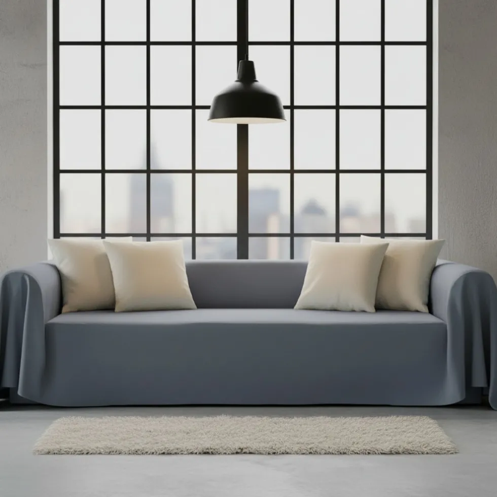 Copridivano copritutto RARUS telo Panama 260x300 cm - avio