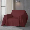 Copridivano copritutto RARUS telo Panama 170x300 cm - bordeaux