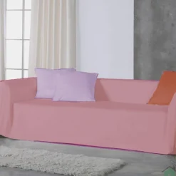 Copridivano copritutto telo Panama RARUS 260x300 cm - rosa