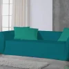 Copridivano copritutto telo Panama RARUS 260x300 cm - petrolio