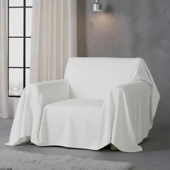 Copridivano copritutto telo Panama RARUS 170x300 cm - bianco