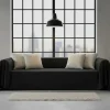 Copridivano copritutto telo Panama 260x300cm - nero