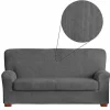 Copridivano 2 Posti grigio con Copriseduta Separata | Misura 125-170 cm
