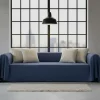 Copridivano RARUS Copritutto Telo Arredo Cotone 350x300 cm - Bluette