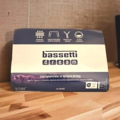 Copriguanciale in spugna BASSETTI Dream in jersey con cerniera