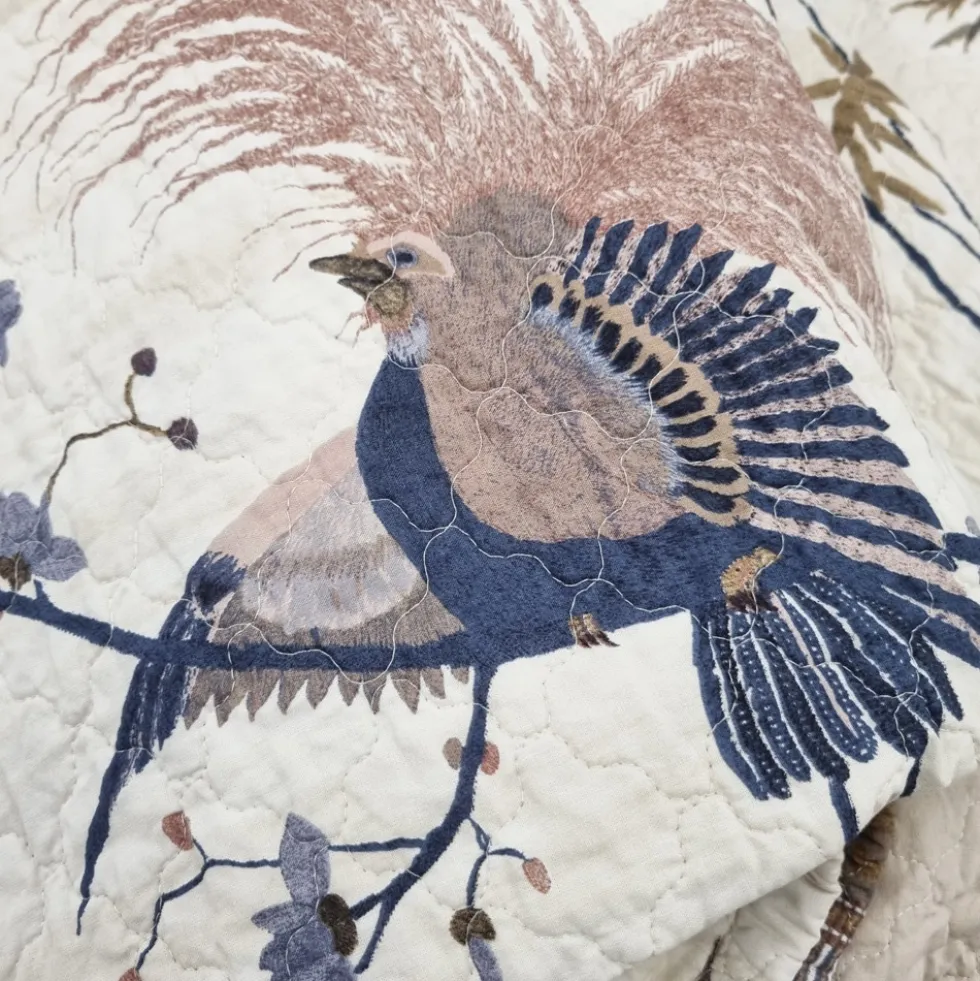 Copriletto Bassetti primaverile FONG 41 Granfoulard matrimoniale