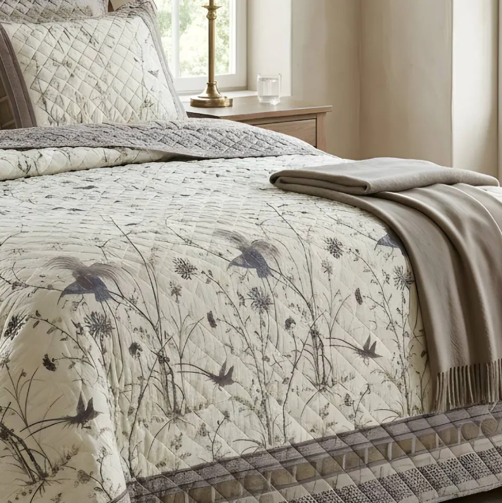 Copriletto Bassetti primaverile FONG 41 Granfoulard matrimoniale