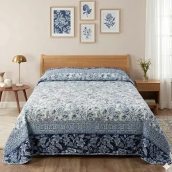 Copriletto cotone Bassetti trapuntato Granfoulard Capodimonte singolo