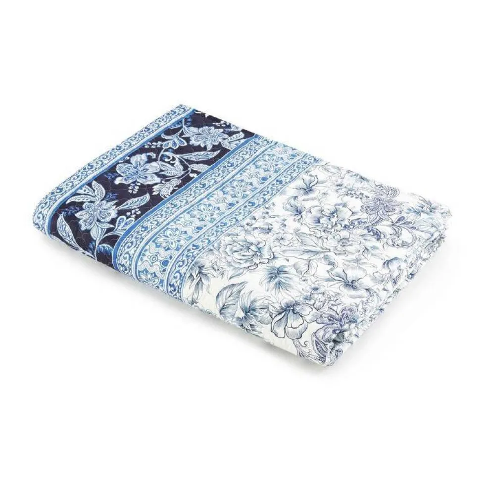Copriletto cotone Bassetti trapuntato Granfoulard Capodimonte singolo
