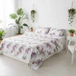 Copriletto estivo matrimoniale in piquet FAZZINI Summer rosa