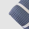 Copriletto leggero in Nido Apone matrimoniale denim in cotone