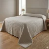 Copriletto primaverile piazza e mezza GABEL Chromo Skin grigio