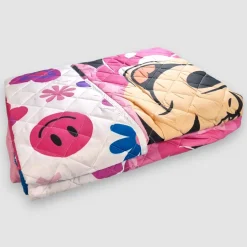 Copriletto Singolo Disney Minnie Trapuntato Primaverile