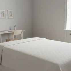 Copriletto Singolo Gabel Hugo grigio | 100% Cotone Naturale