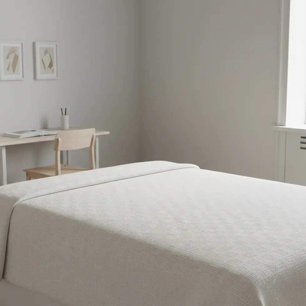 Copriletto Singolo Gabel Hugo grigio | 100% Cotone Naturale