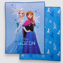 Copriletto trapuntato primaverile singolo Disney Frozen
