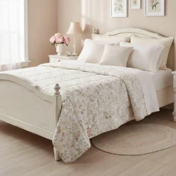 Copriletto trapuntato primaverile matrimoniale GABEL LADY piccoli fiori
