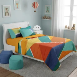 Copriletto trapuntato singolo 170x265 GABEL Seaside multicolor