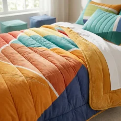 Copriletto trapuntato singolo 170x265 GABEL Seaside multicolor