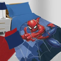 Copriletto Trapuntato singolo Primaverile Marvel Spiderman