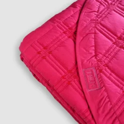 Copriletto TRUSSARDI matrimoniale ricamato Tidy ribes